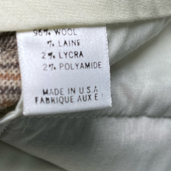 NWT Theory Gellar Chapter Plaid Wool Cropped Trouser, W10, nwt - Picture 7 of 15